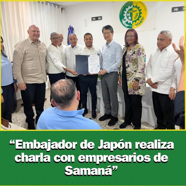 Visita del embajador Masahiro: Cooperación económica en&nbsp;Samaná